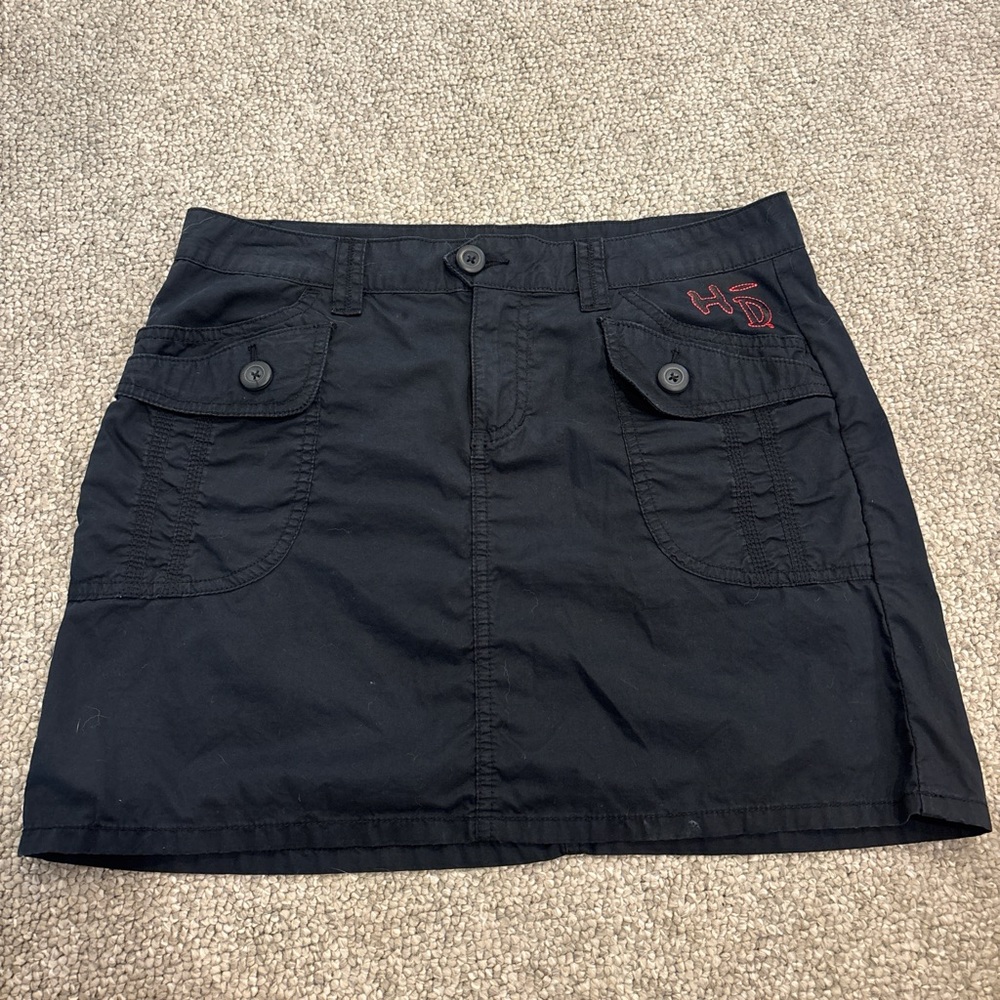 Harley Davidson Black Women's mini Skirt
